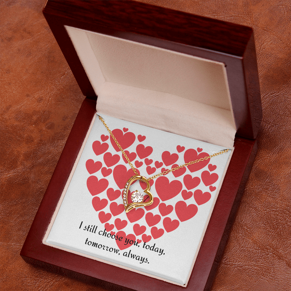 Forever Love Necklace — “I Still Choose You”