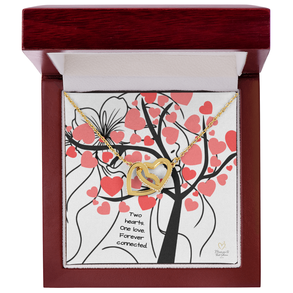 Interlocking Hearts Necklace