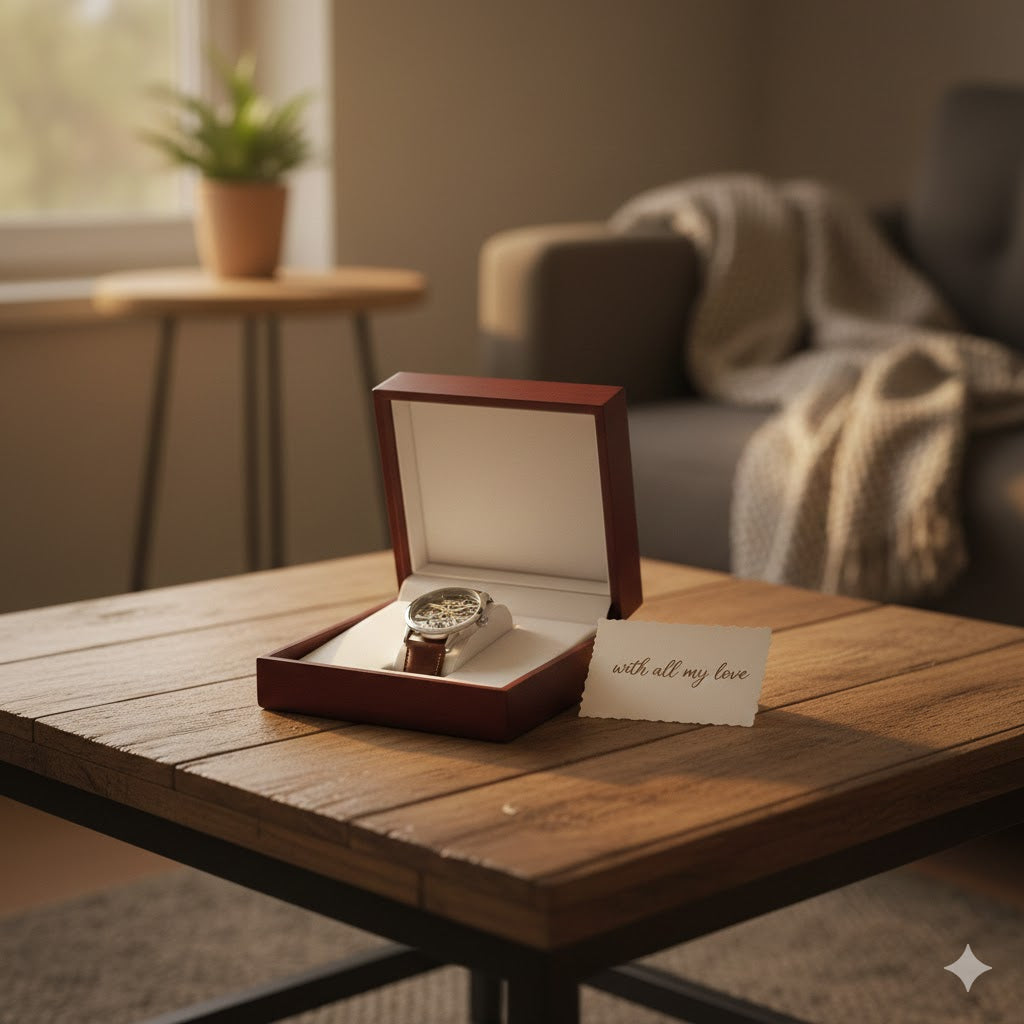 “For the man who makes every moment timeless.”