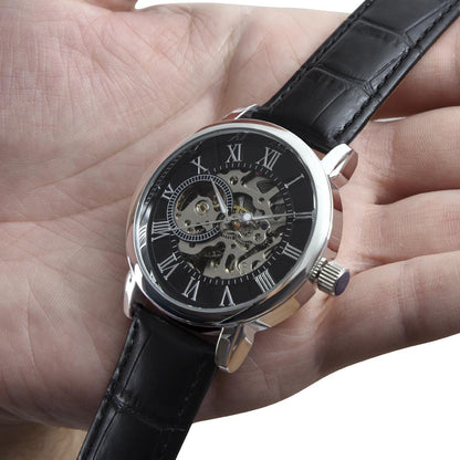 “For the man who makes every moment timeless.”