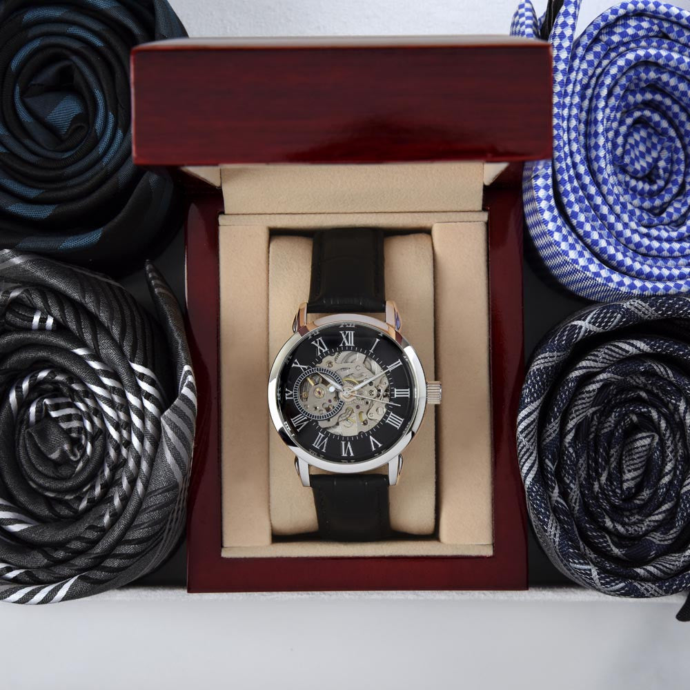 “For the man who makes every moment timeless.”