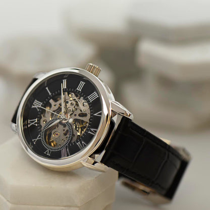 “For the man who makes every moment timeless.”