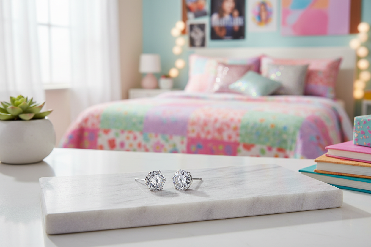 Love Knot Stud Earrings