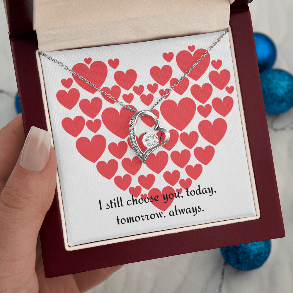 Forever Love Necklace — “I Still Choose You”
