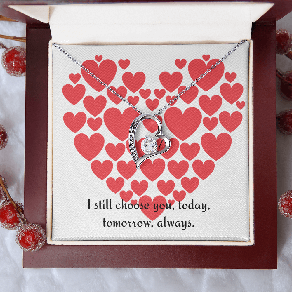 Forever Love Necklace — “I Still Choose You”