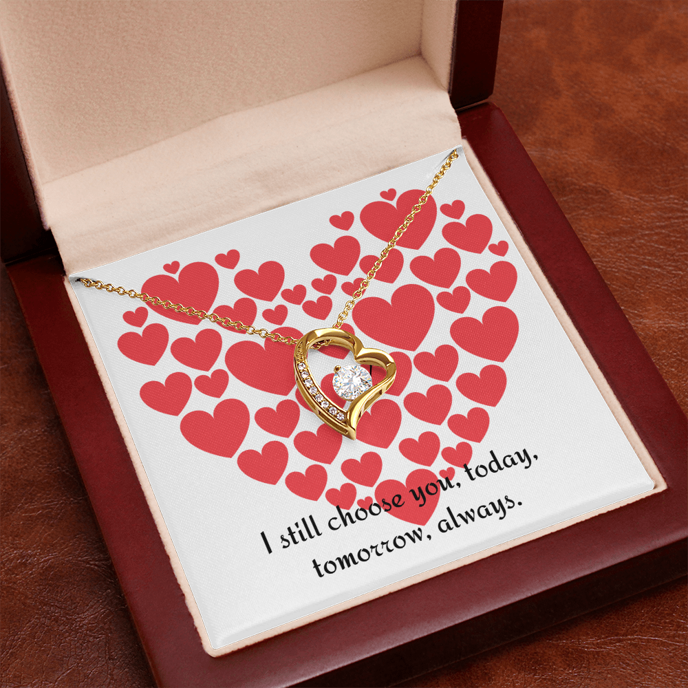 Forever Love Necklace — “I Still Choose You”