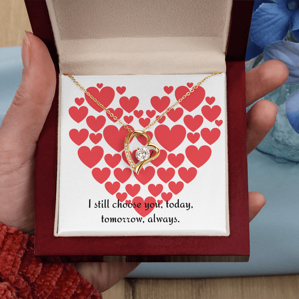 Forever Love Necklace — “I Still Choose You”