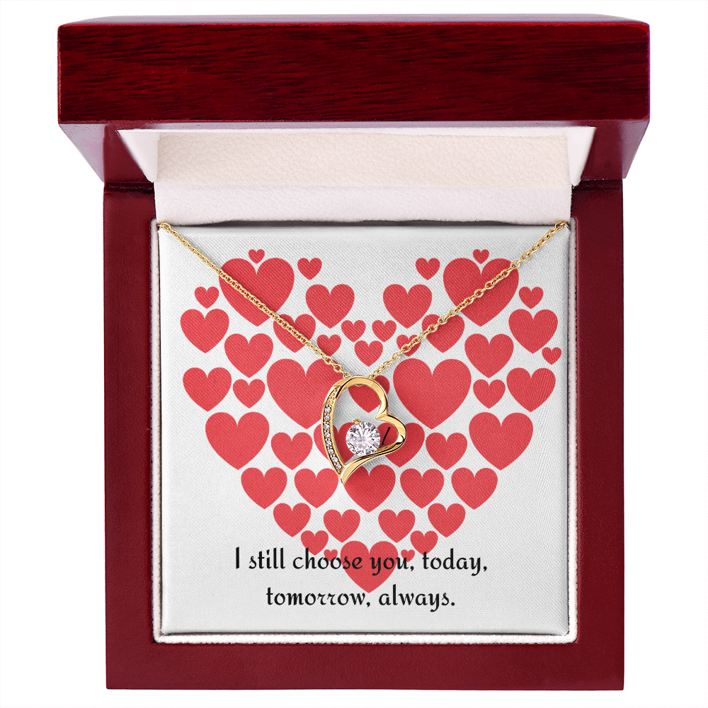 Forever Love Necklace — “I Still Choose You”