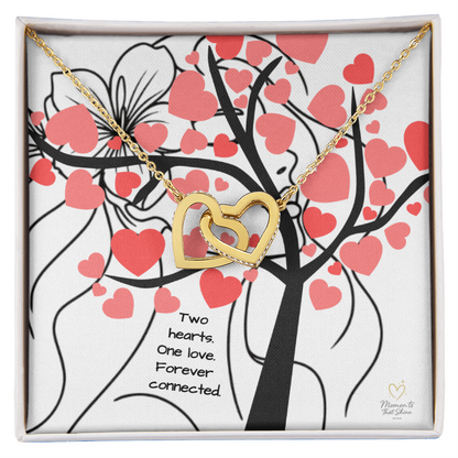 Interlocking Hearts Necklace