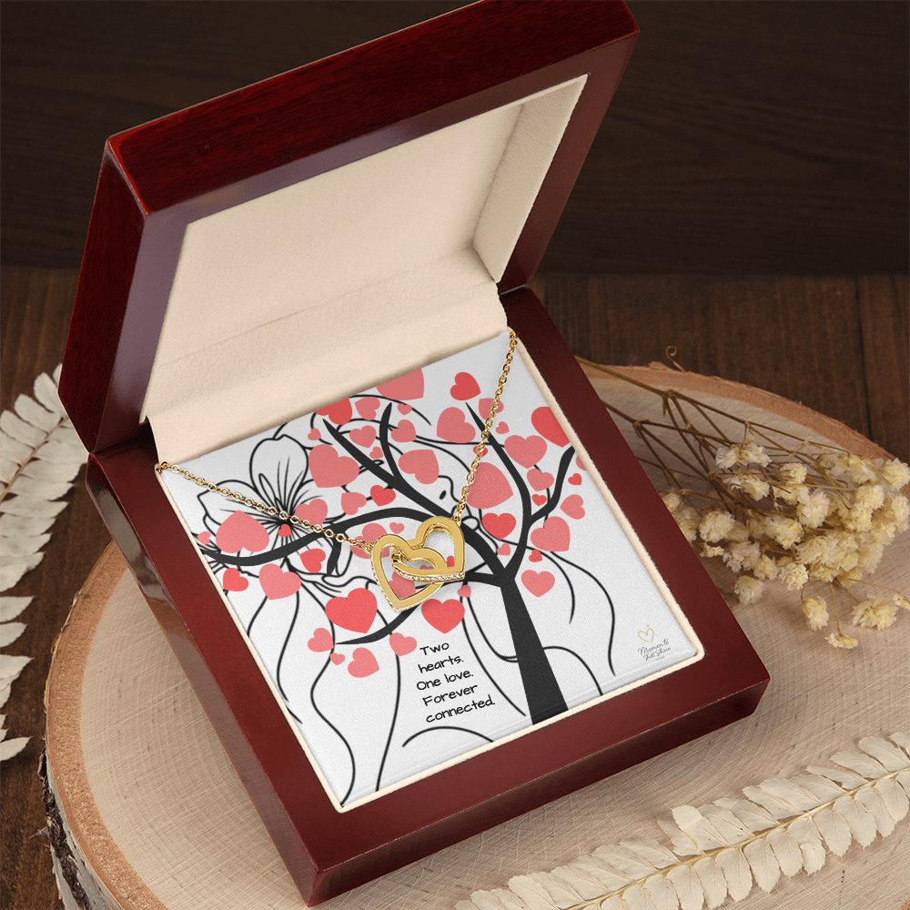 Interlocking Hearts Necklace