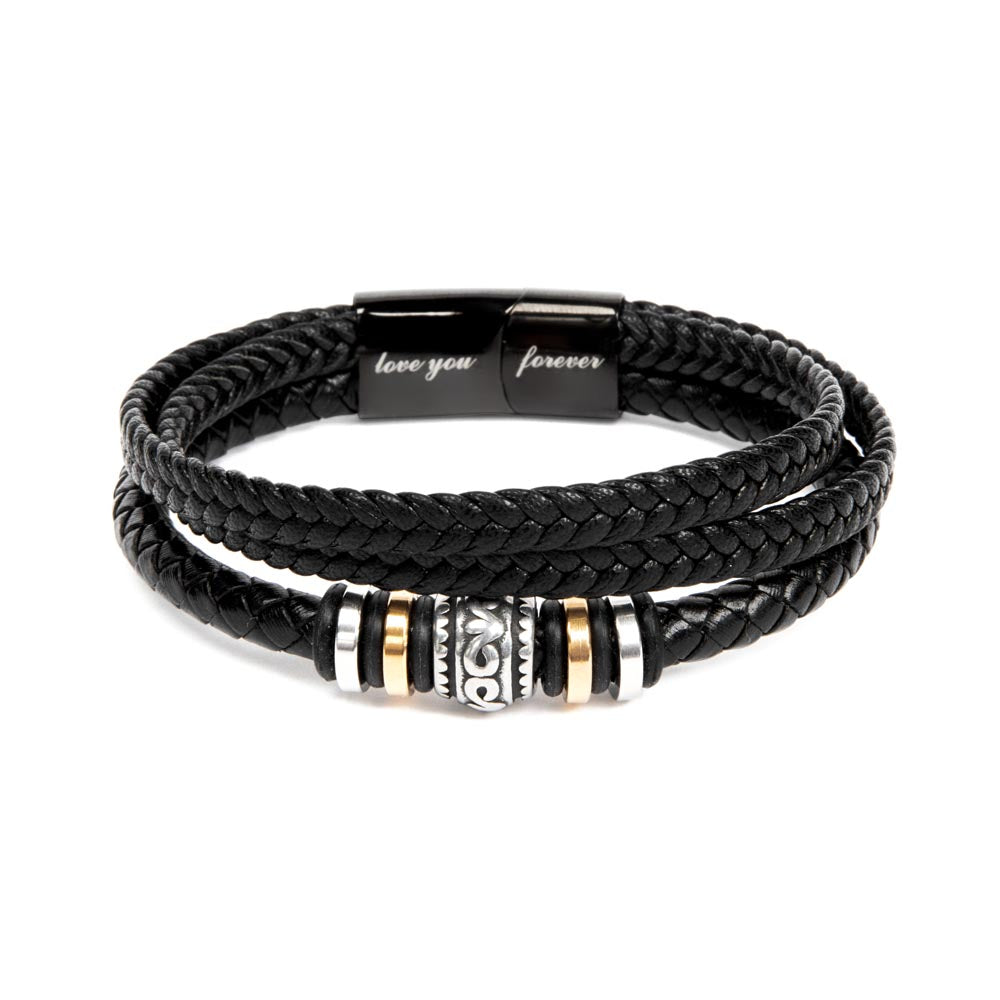 Still Choosing You — Men's Leather Bracelet