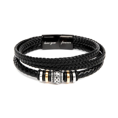 Still Choosing You — Men's Leather Bracelet