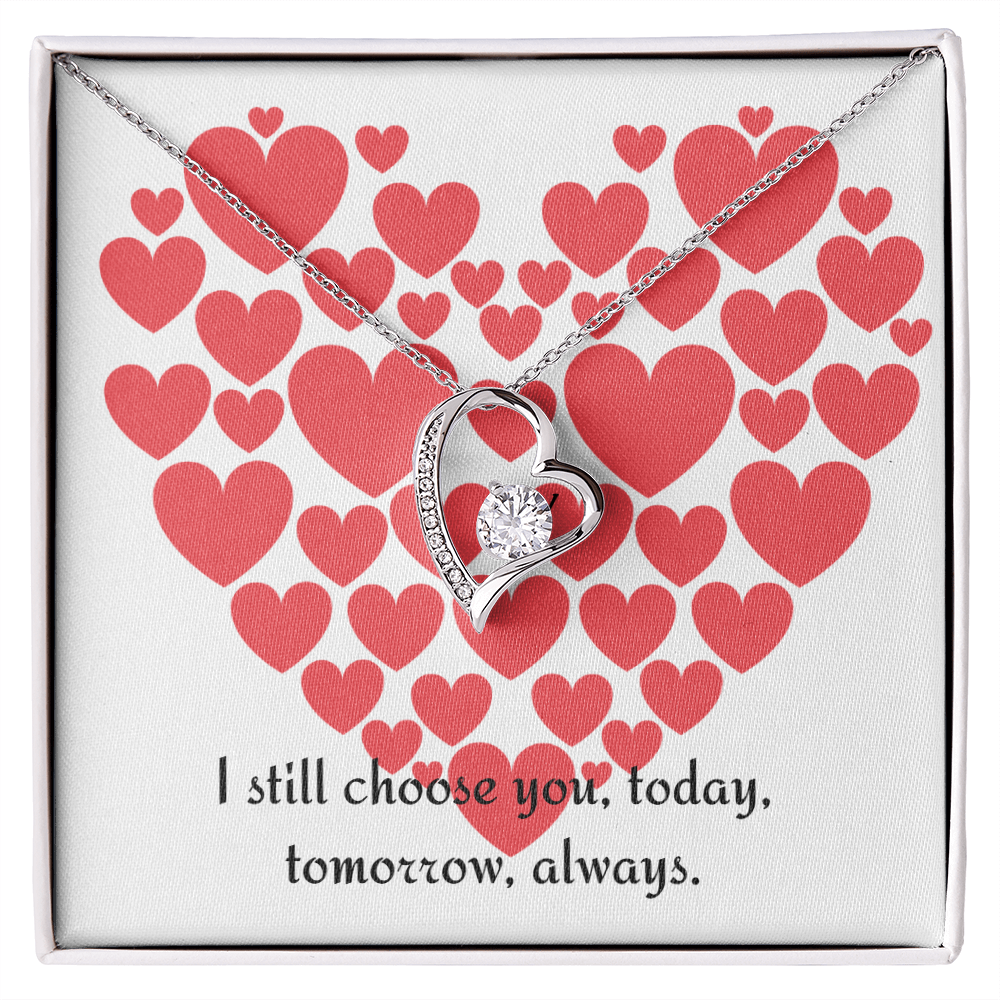 Forever Love Necklace — “I Still Choose You”