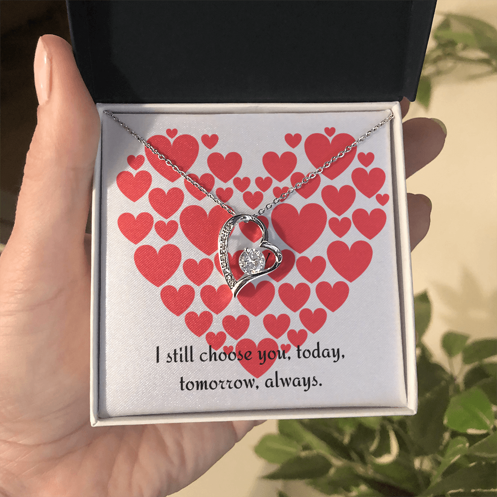 Forever Love Necklace — “I Still Choose You”