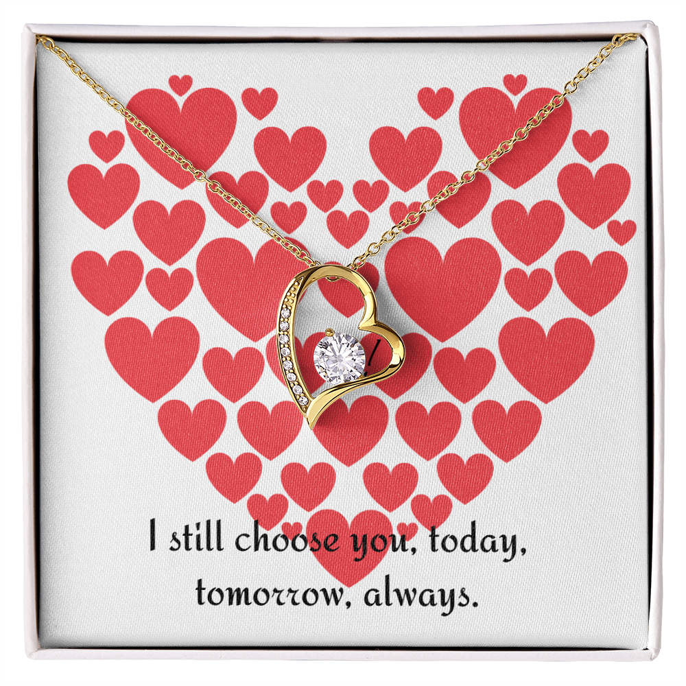 Forever Love Necklace — “I Still Choose You”