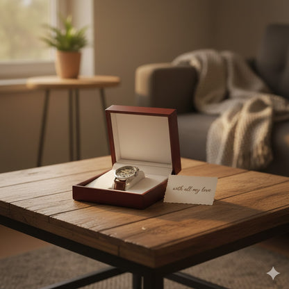 “For the man who makes every moment timeless.”